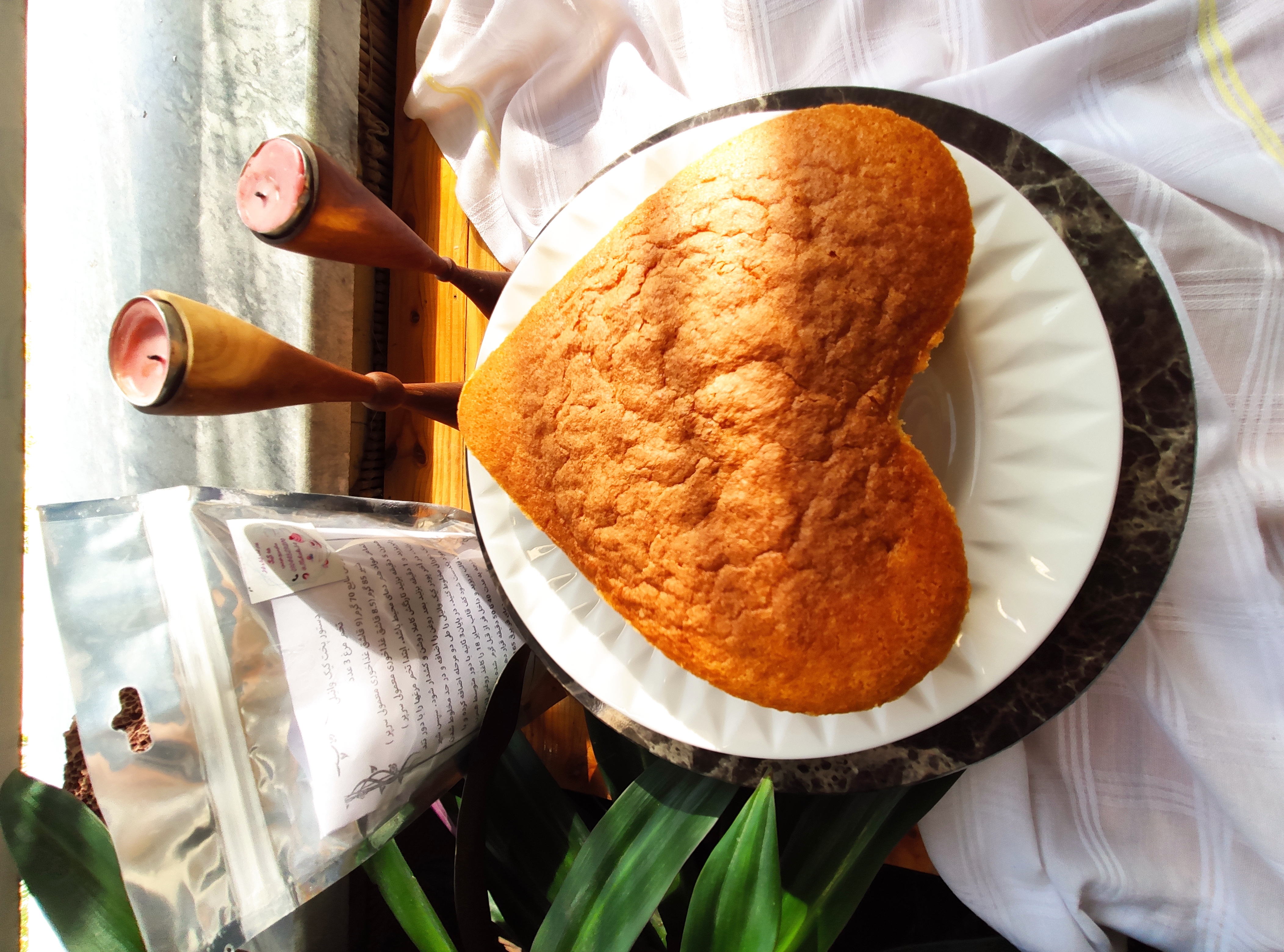 پودر آماده طبخ کیک وانیلی